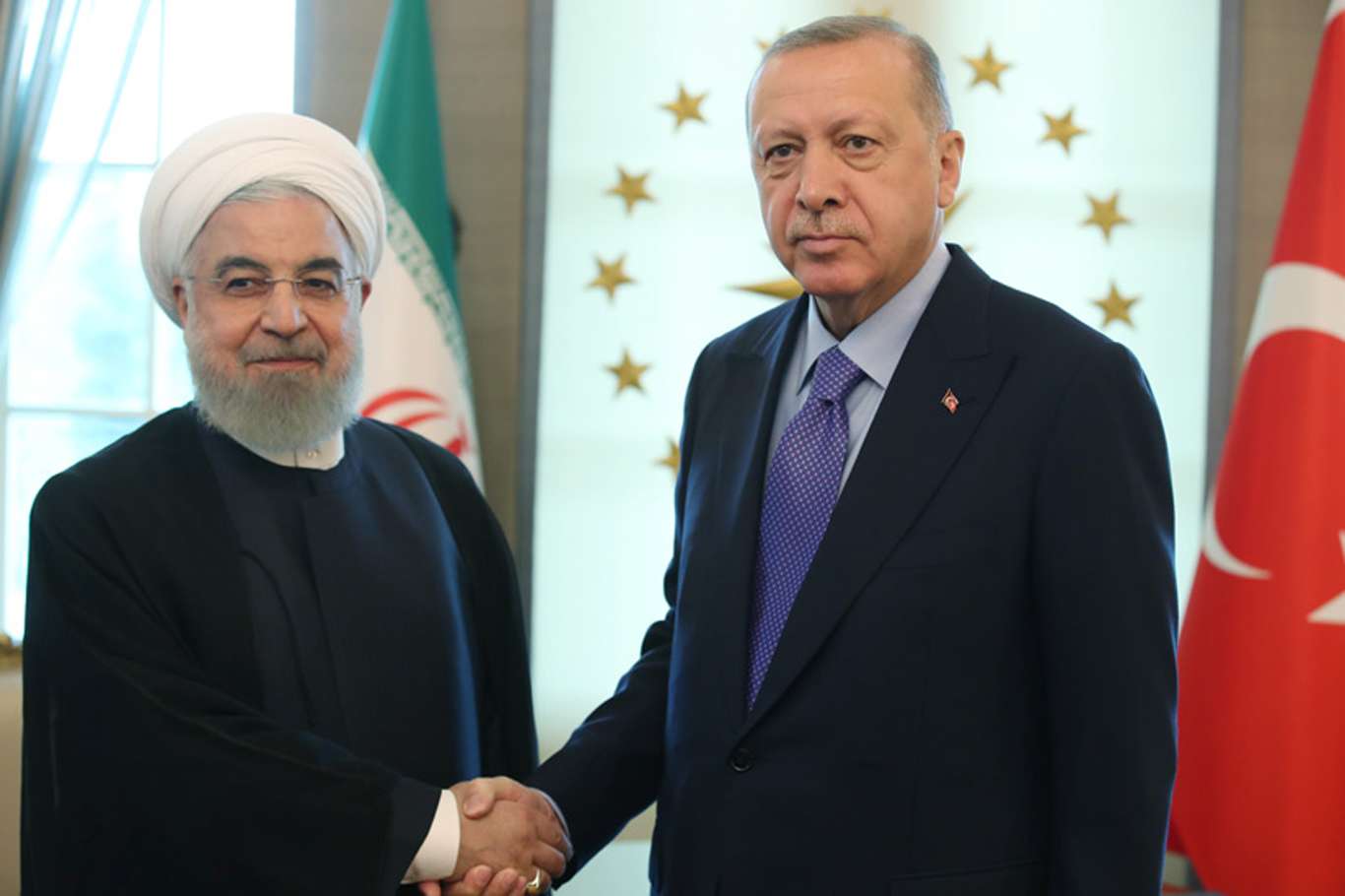 Cumhurbaşkanı Erdoğan ile Ruhani görüştü